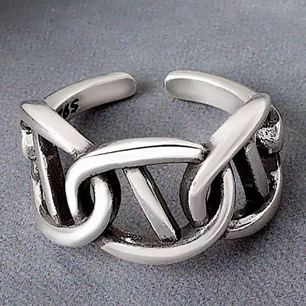 STERLING SILVER MARINER RING